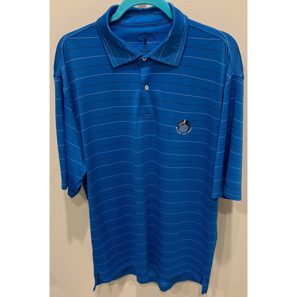 Butler National Golf Club - Fairway and Greene Tech Golf Shirt  Men's Size Large